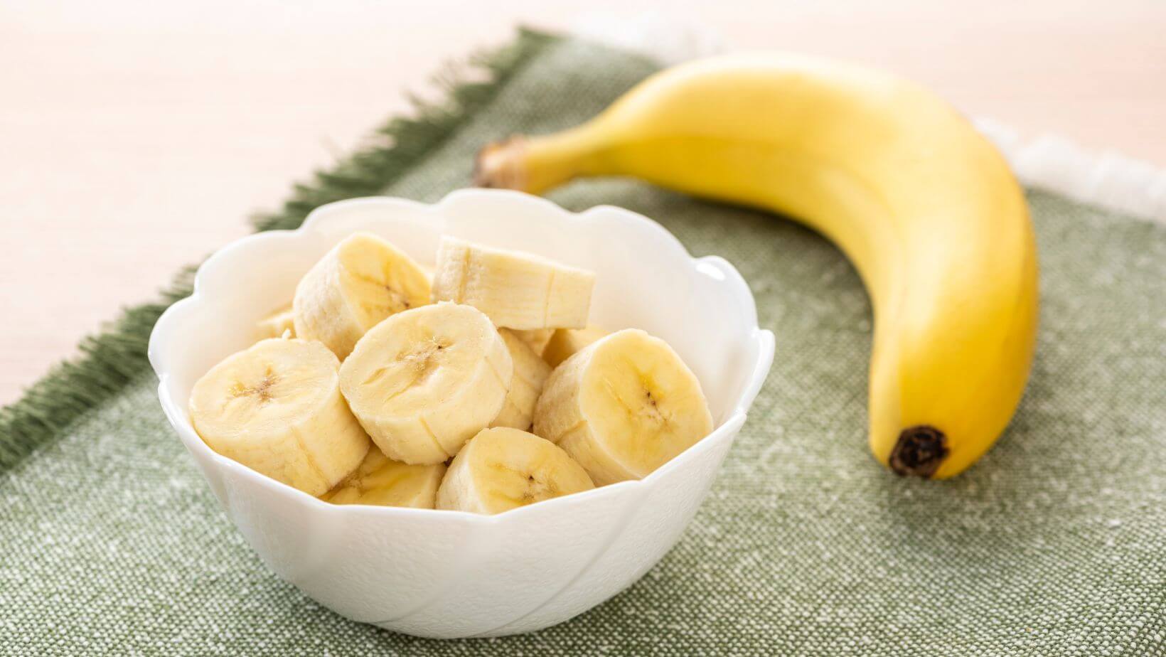 Stress verminderen banaan eten
