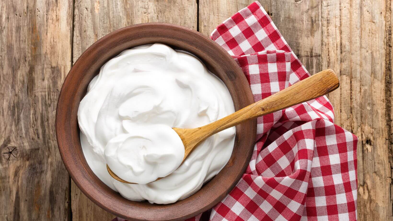 Stress verminderen yoghurt eten